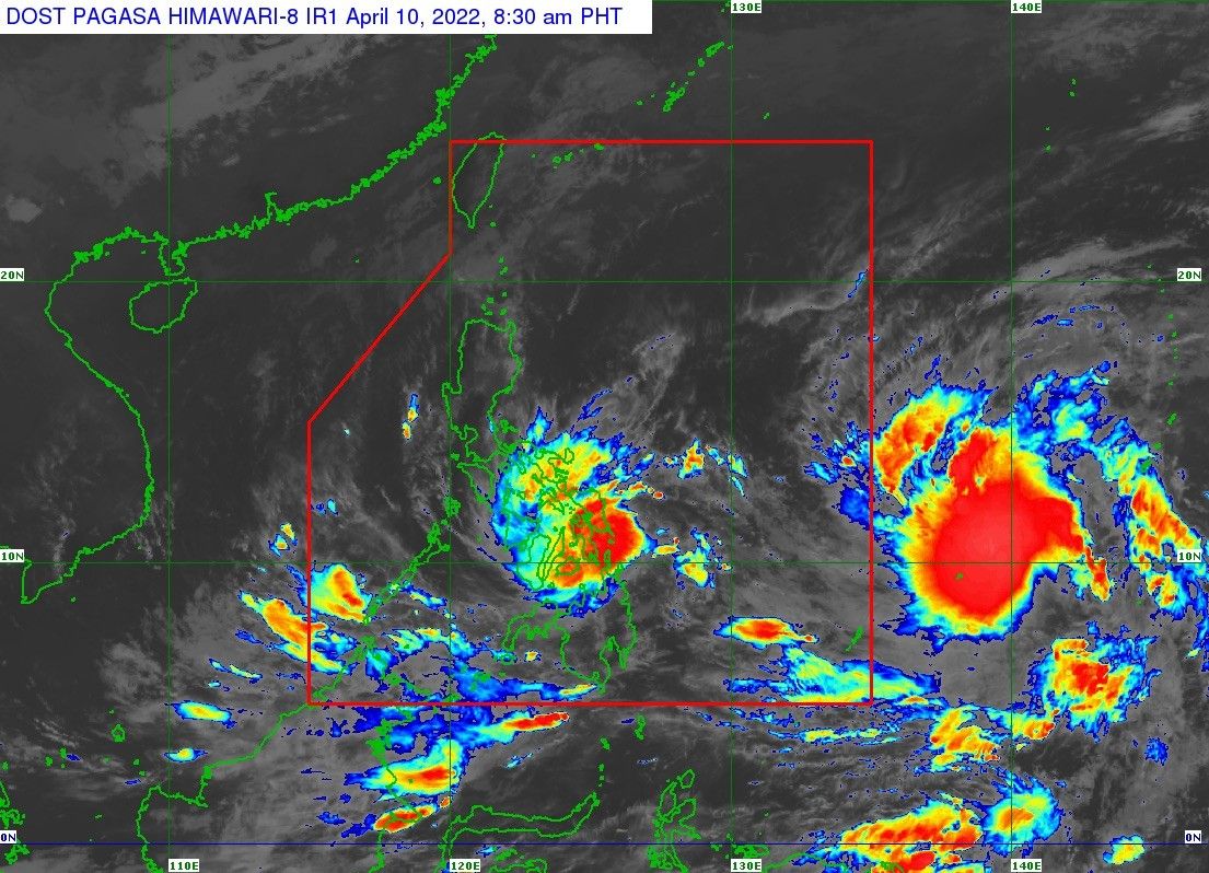 Red rainfall warning in Leyte, Cebu due to 'Agaton'