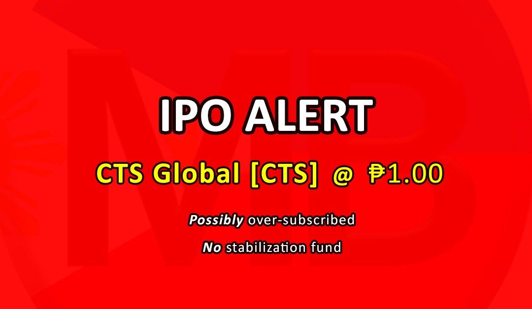 CTS Global IPO is today