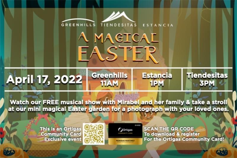 A magical day awaits this Easter at Ortigas Malls