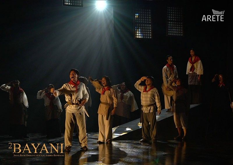 A piece of Philippine history told in rock musical about Andres Bonifacio