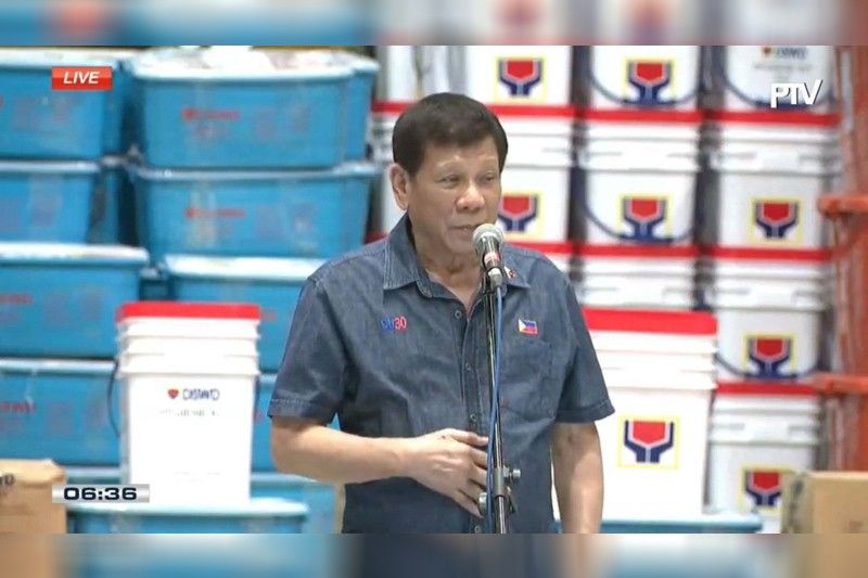 Duterte visits Agaton-hit Leyte