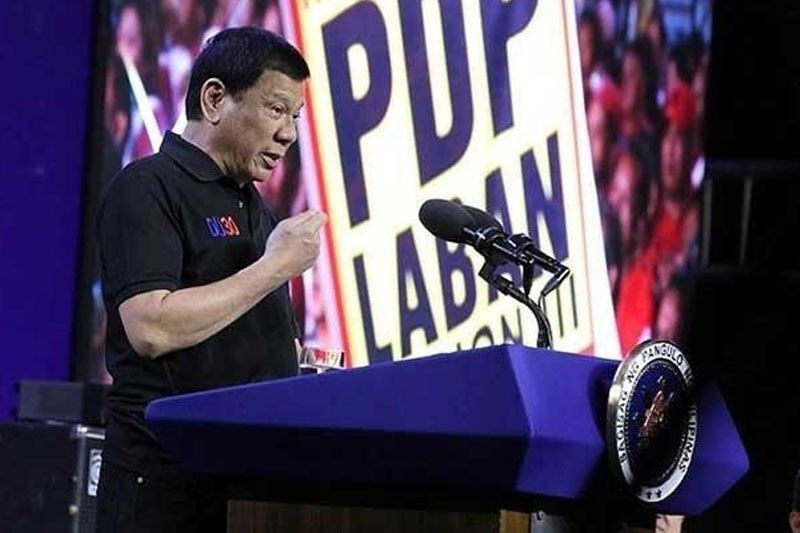 Duterte to political parties: Follow law