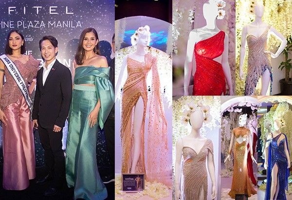 Beatrice Luigi Gomez's Miss Universe gowns, other Francis Libiran options on display in Sofitel