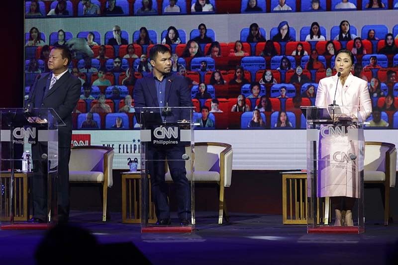 Pacquiao rejects call for Robredo to withdraw â�� campaign manager