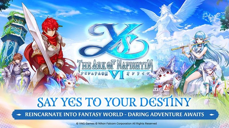 Hack-and-slash RPG YS 6 launches on mobile