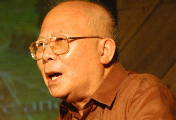 National Artist Bienvenido Lumbera to be interred in Libingan ng mga Bayani