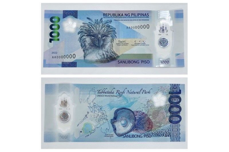 P1,000 polymer bill ânot for saleâ â BSP