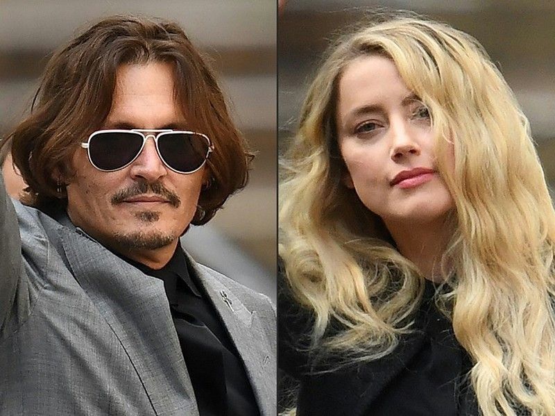 Johnny Depp Changes Amber Heard Tattoo to 'Scum' | Amber Heard, Johnny Depp  | Just Jared: Celebrity Gossip and Breaking Entertainment News