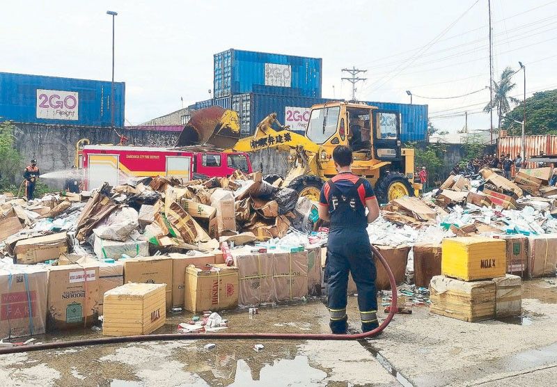 BOC destroys P110 million smuggled cigarettes
