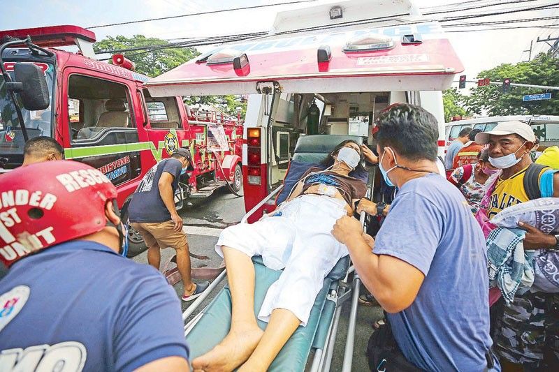 Tondo hospital evacuates 9 patients