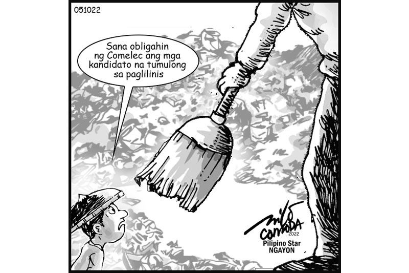 EDITORYAL - Basura ng election