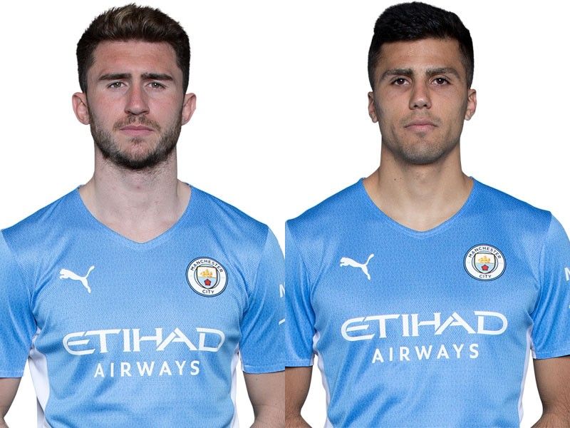 Talking to Manchester City's Aymeric Laporte and Rodri