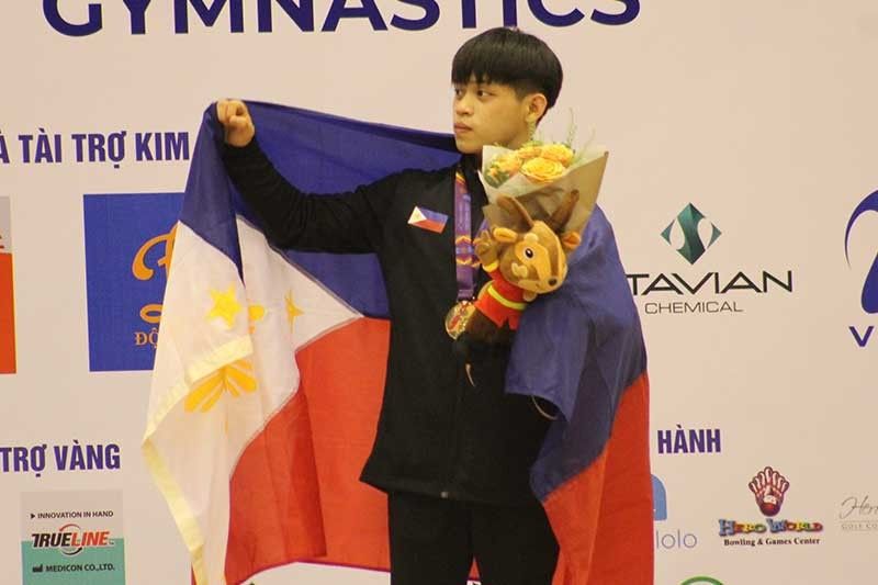 Yulo strikes SEA Games gold; Philippine team clinches silver in artistic gymnastics