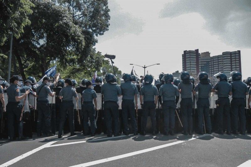 Police deny profiling Comelec protesters
