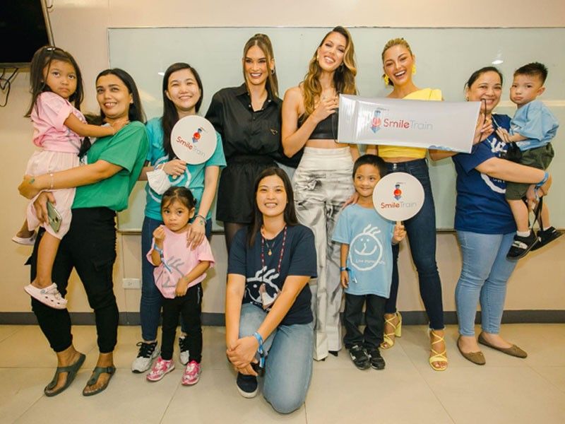 Miss Universe queens Pia Wurtzbach, Iris Mittenaere, Demi-Leigh Tebow raise awareness on clefts