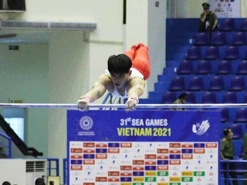 Yulo ends SEA Games bid with 5th gymnastics gold
