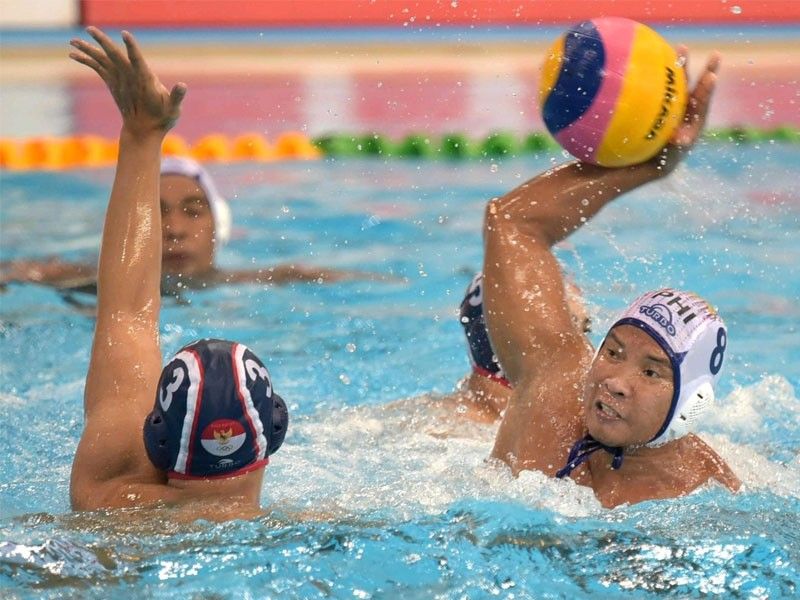 Philippine water polo team bows to Indonesia
