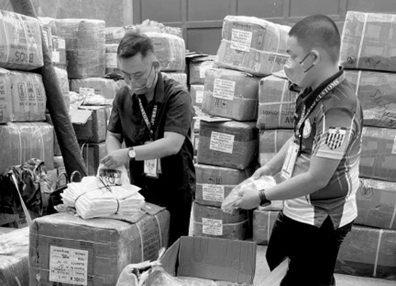 Warehouse ni-raid: P590 milyong illegal goods samsam