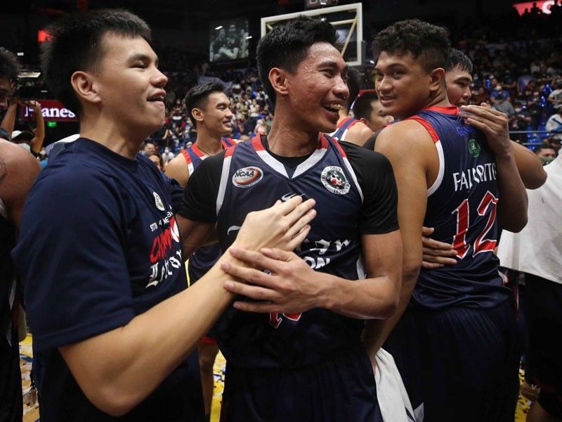 NCAAâ��s top rookie, overall player Abando powers Letran to back-to-back titles