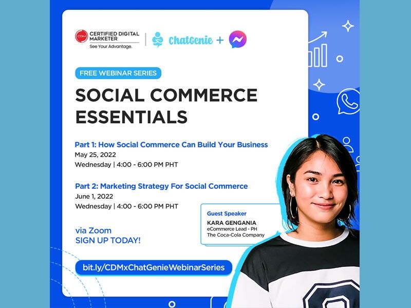 CDM, ChatGenie, Messenger to host free webinars on social commerce essentials