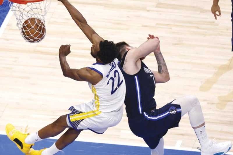 Curry, Wiggins inilapit ang Warriors sa NBA Finals