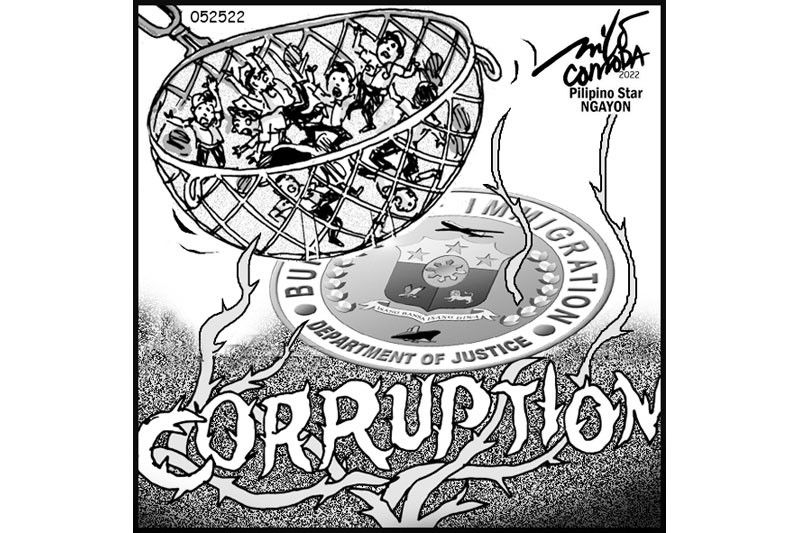 EDITORYAL - Corruption sa Bureau of Immigration