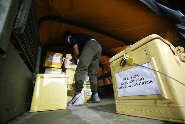 Ballots returned to Senate after record 2-day canvassing