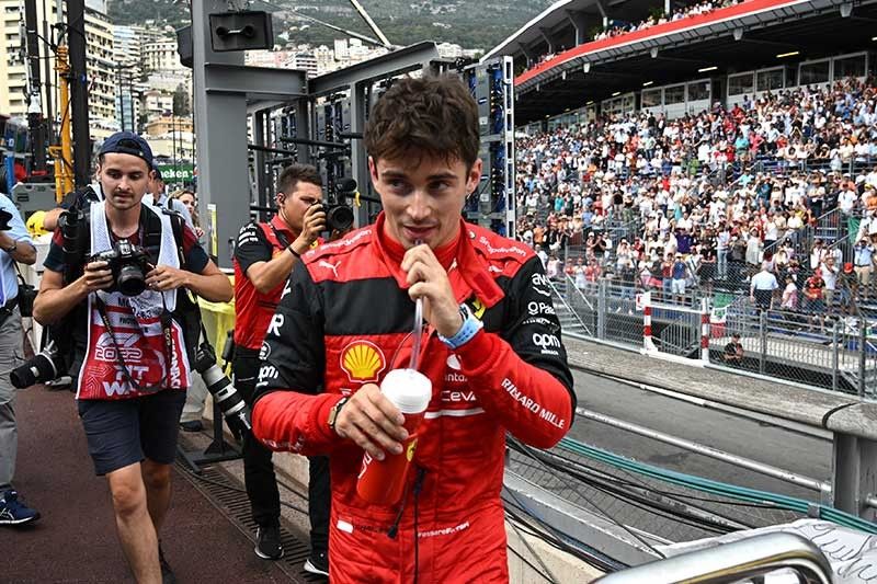 Leclerc takes 'special' pole in home Monaco Grand Prix after Perez crashes