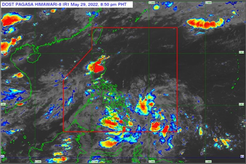 Approaching LPA to bring rain in Mindanao