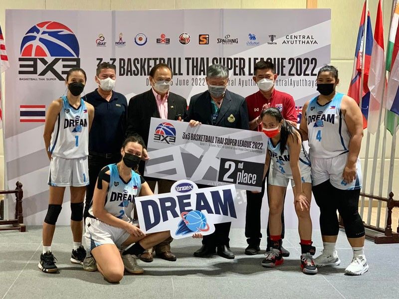 Tim Filipina menempati posisi ke-2 dan ke-3 di Thailand 3×3 tiff