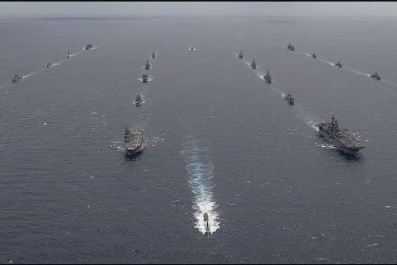 Fregat Filipina bergabung dalam latihan angkatan laut Pasifik