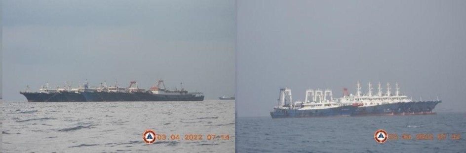 Philippines protests presence of over 100 Chinese vessels returned in Julian Felipe Reef