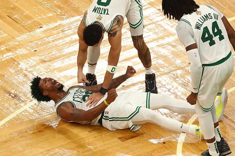 Celtics fed off fans' energy in crucial Game 3 win in Boston, says Smart