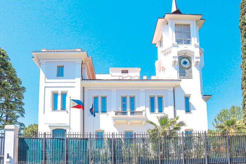 A historic Roman villa becomes Philippine Embassy headquarters
