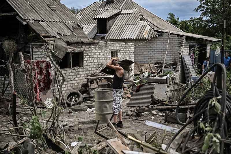 'They bomb and they bomb': Anguish in Ukraine frontline city