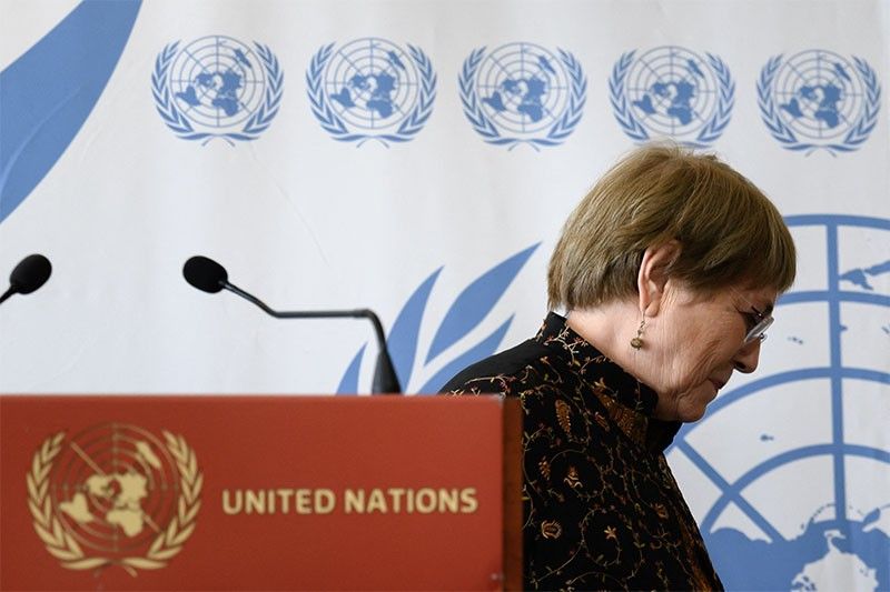 UN rights chief Bachelet won't seek second term