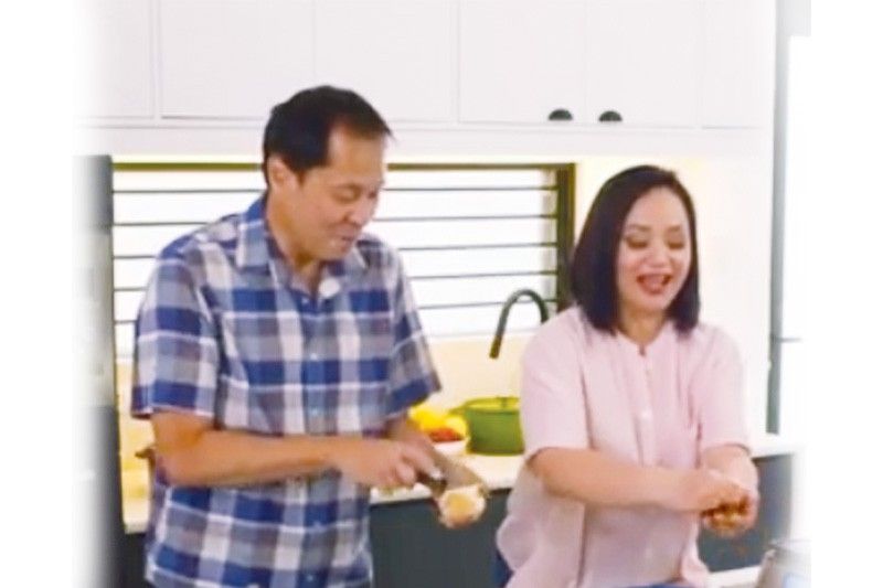 Pat-P at Sandy, todo ang energy sa cooking show