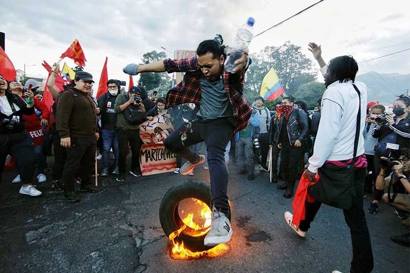 Top Indigenous leader arrested in Ecuador amid protests