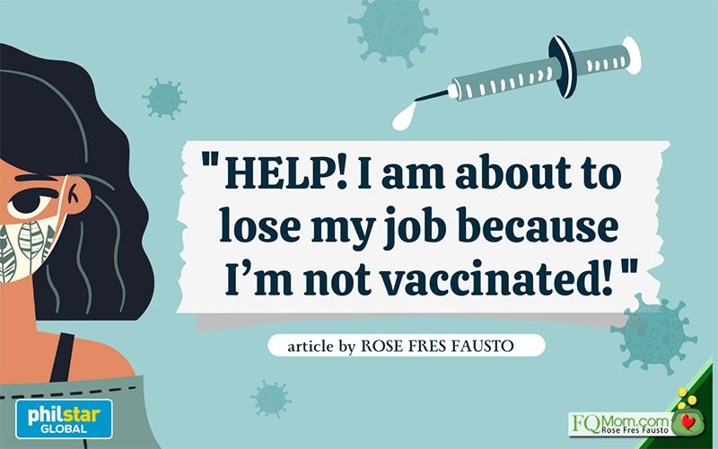 â��Help! I am about to lose my job because Iâ��m not vaccinated!â��