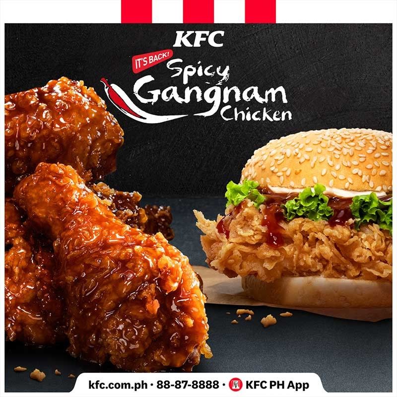 Rasakan Korea dengan KFC Spicy Gangnam Chicken!