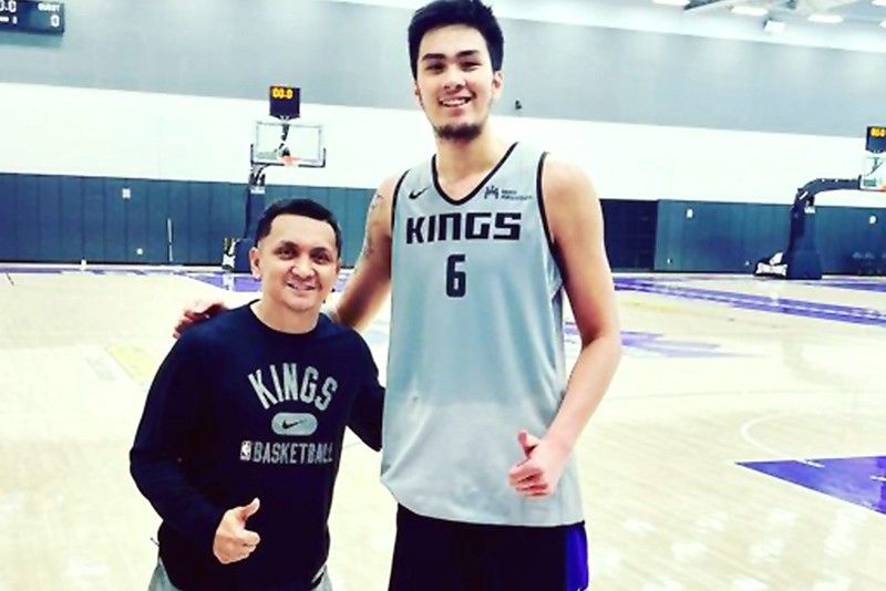 7-foot-3 Kai Sotto works out for Knicks, Magic