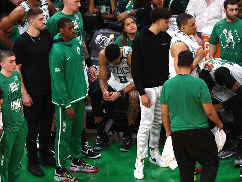 Celtics star Jayson Tatum vows to bounce back in NBA Finals