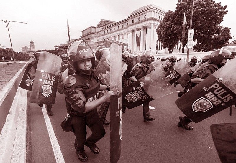 Sa inagurasyon sa Hunyo 30 bayolenteng Anti-Marcos protesters aarestuhin! â�� PNP
