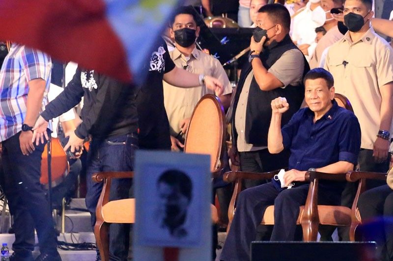 Thousands attend Duterte thanksgiving concert