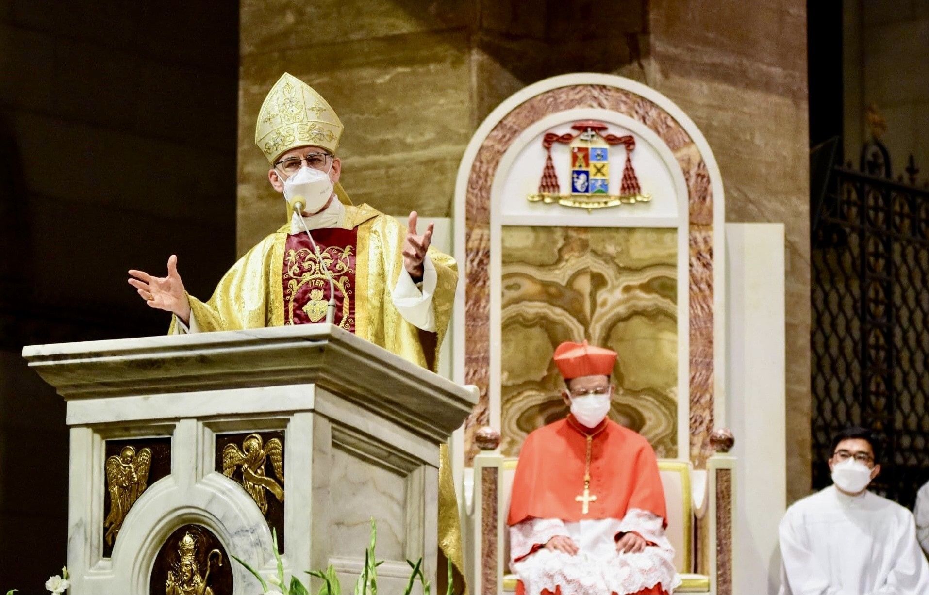 ‘Pekerjaan Tuhan diaktifkan dalam pekerjaan kita’: Paus Nuncio meresmikan misa Escriva pertama di Manila dalam 2 tahun