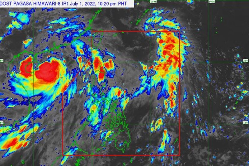 Domeng strengthens into storm