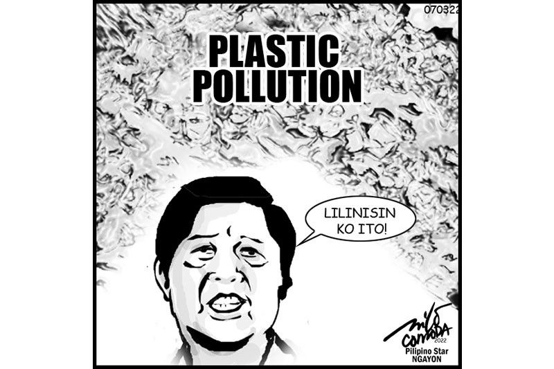 EDITORYAL - Problema sa plastic pollution