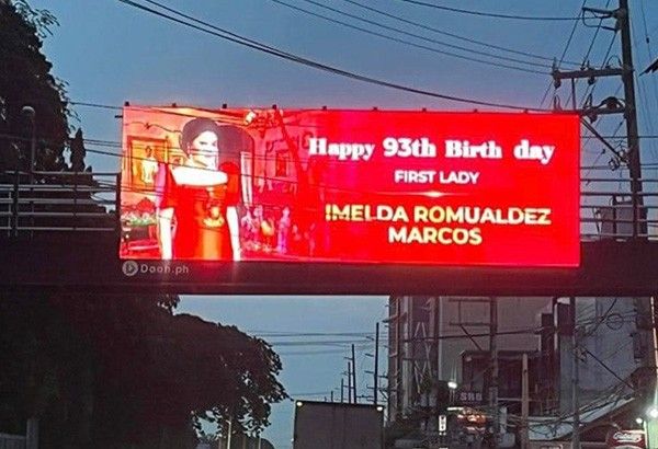 Second Imelda Marcos billboard called out