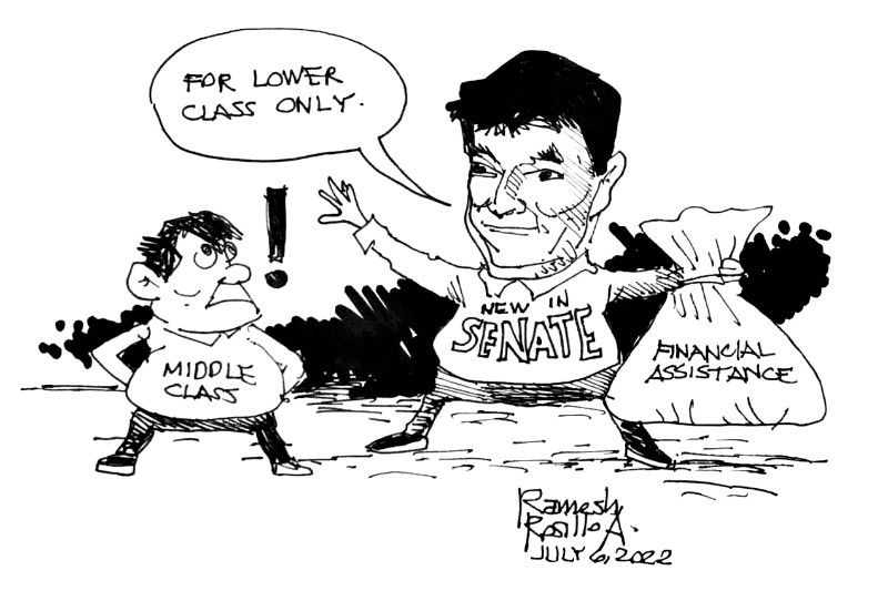 EDITORIAL - Middle class also needs help