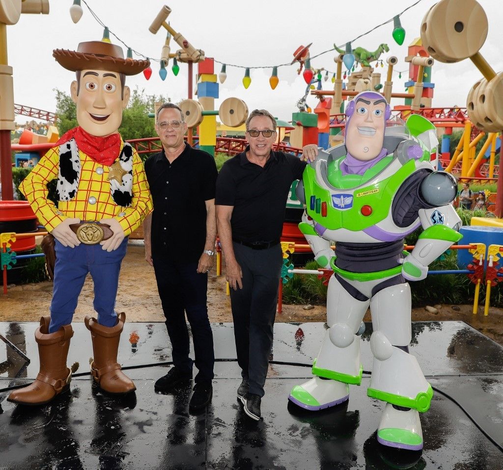 Tom Hanks reacts to 'Toy Story' co-star Tim Allen not in 'Lightyear'